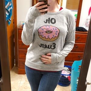 Funny grey sweatshirt